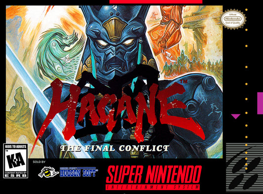 HAGANE: THE FINAL CONFLICT  - SNES