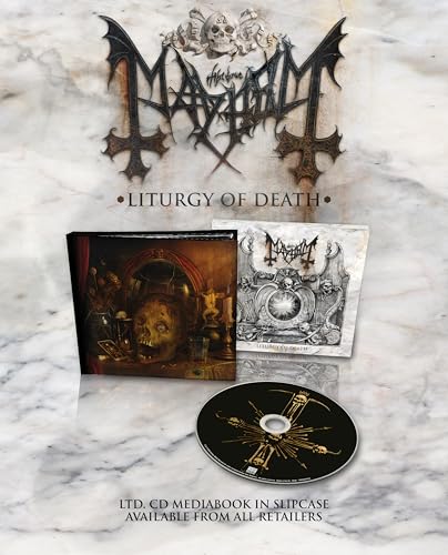 MAYHEM - LITURGY OF DEATH (LIMITED MEDIABOOK) (CD)