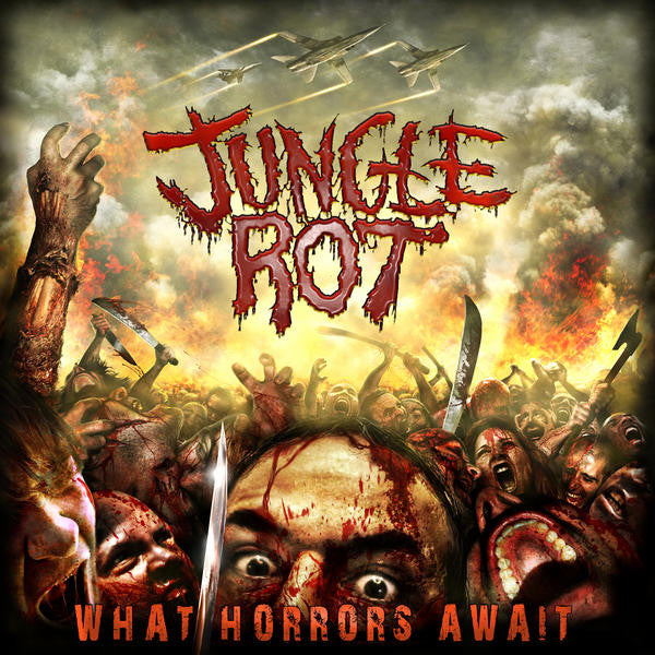 JUNGLE ROT  - WHAT HORRORS AWAIT (2018 REISSUE)