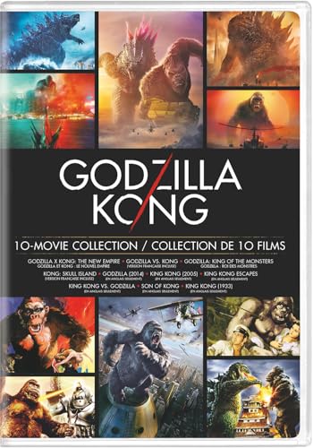 GODZILLA/KONG - DVD-10 FILM COLLECTION