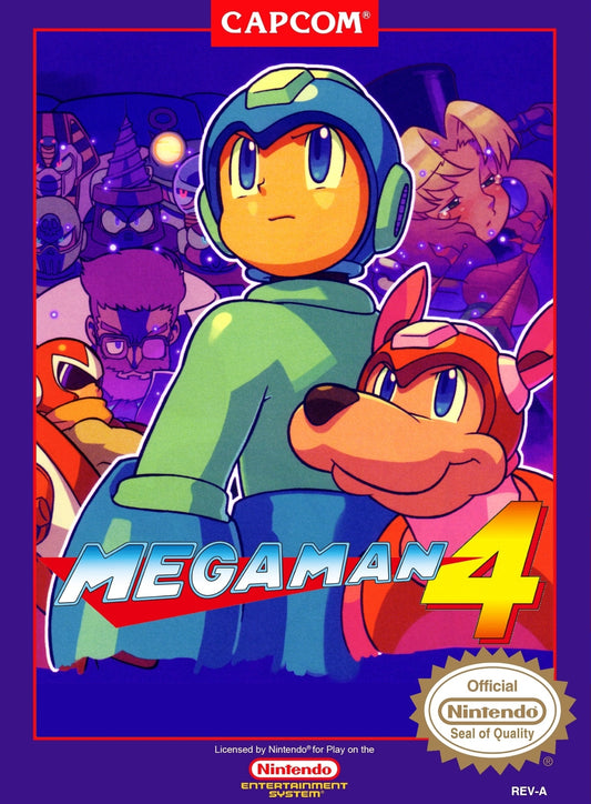 MEGA MAN 4  - NES