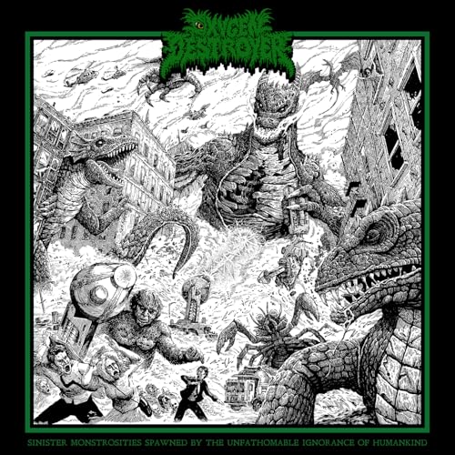 OXYGEN DESTROYER - SINISTER MONSTROSITIES SPAWNED BY THE UNFATHOMABLE IGNORANCE OF HUMANKIND [ATOMIC BREATH PURPLE VINYL]