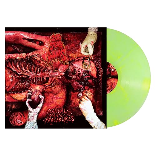 200 STAB WOUNDS - MANUAL MANIC PROCEDURES (PLUTONIUM GREEN / YELLOW MARBLE VINYL)