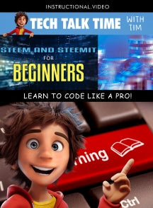 TECH TALK TIME: STEEM AND STEEMIT FOR BEGINNERS [DVD]