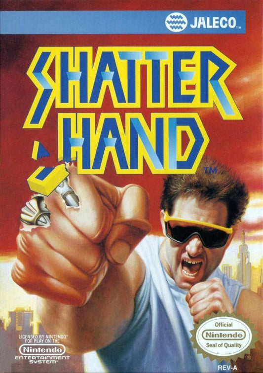 SHATTERHAND  - NES (W/BOX & MANUAL)