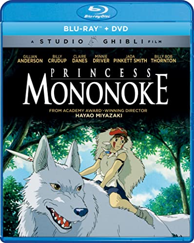 PRINCESS MONONOKE  - BLU-STUDIO GHIBLI-INC. DVD COPY (GKIDS)
