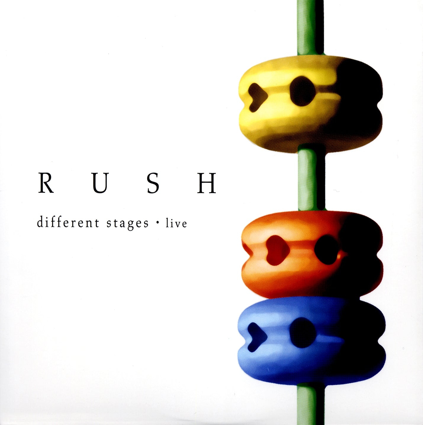 RUSH  - DIFFERENT STAGES (3CD BOX SET)