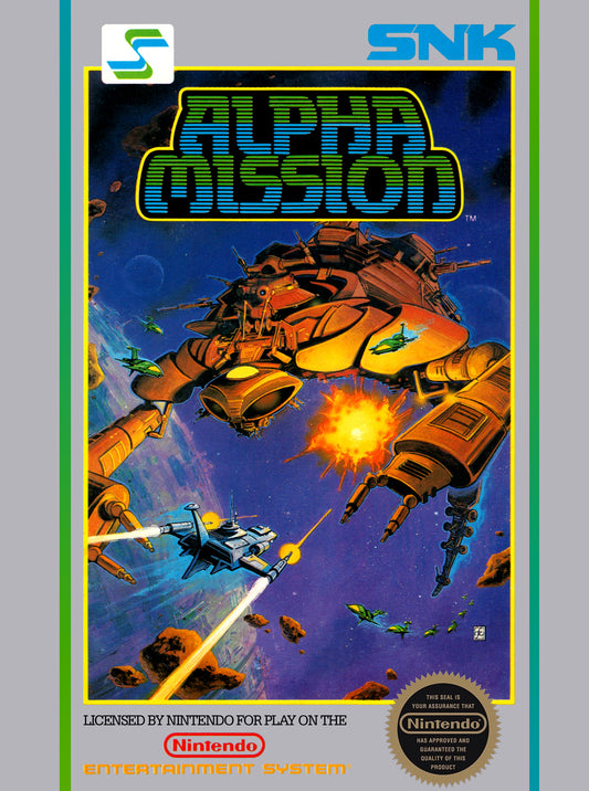 ALPHA MISSION  - NES
