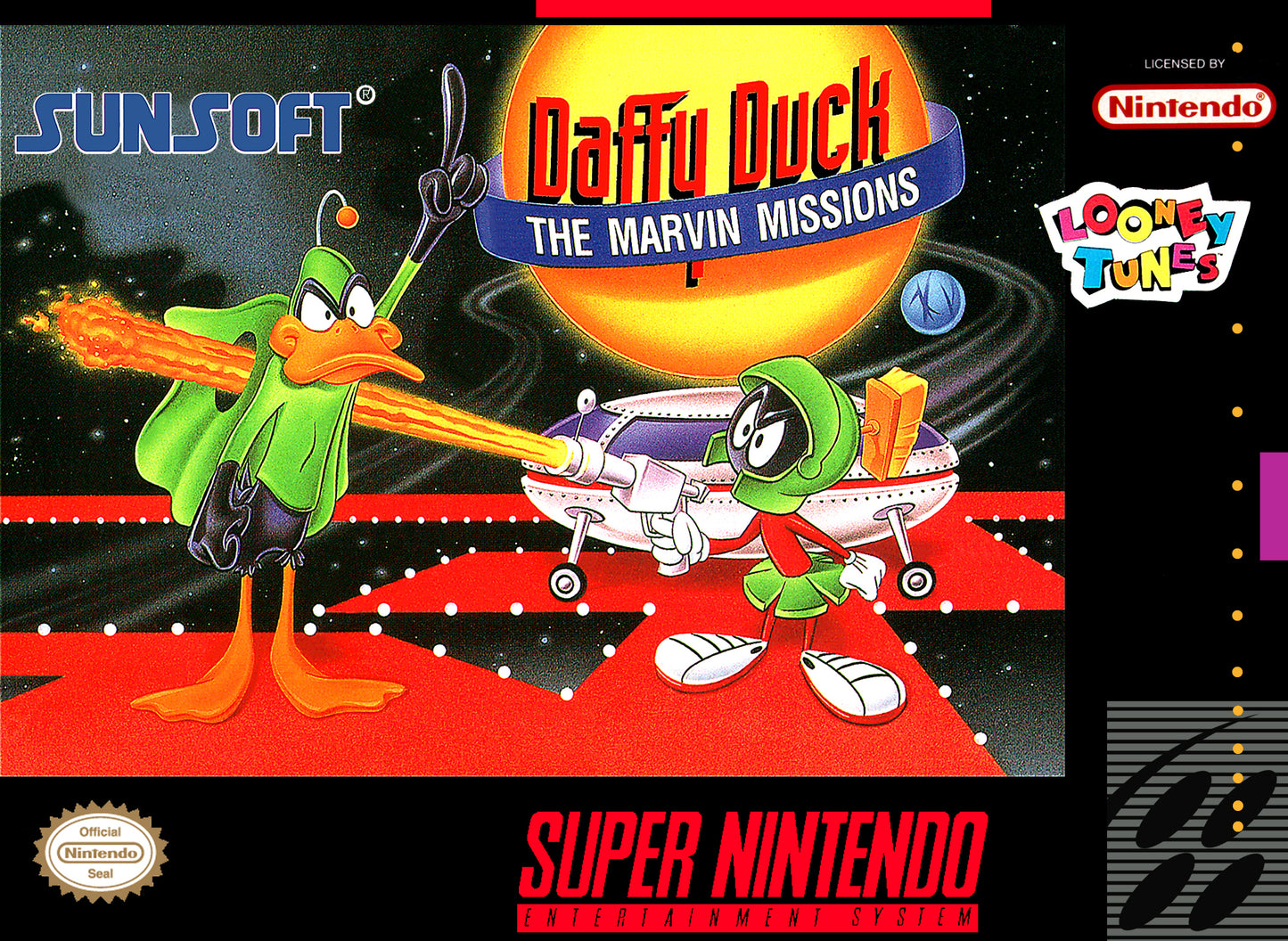 DAFFY DUCK: MARVIN MISSIONS  - SNES