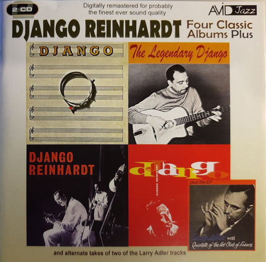 REINHARDT, DJANGO  - FOUR CLASSIC ALBUMS (2CDS)