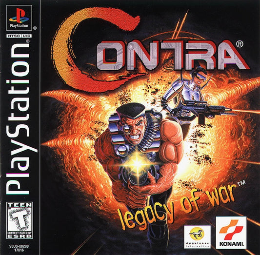 CONTRA: LEGACY OF WAR  - PS1