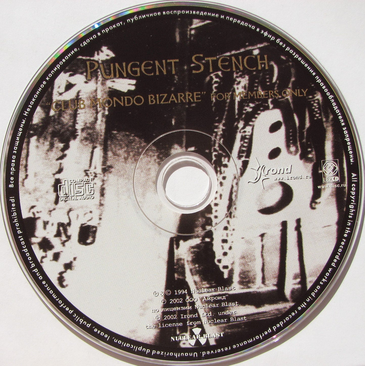 PUNGENT STENCH  - CLUB MONDO BIZARRE