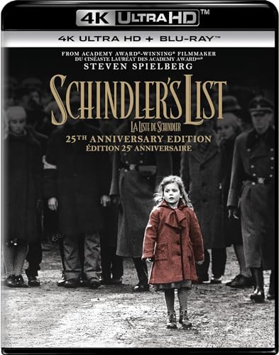 SCHINDLER'S LIST - 25TH ANNIVERSARY EDITION 4K ULTRA HD + BLU-RAY