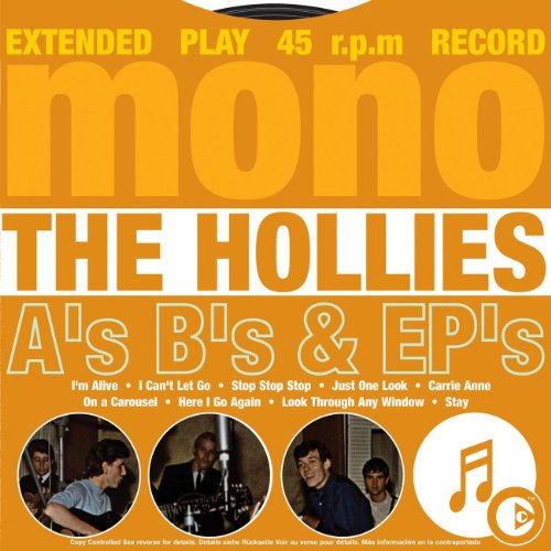 HOLLIES - A'S B'S & EP'S