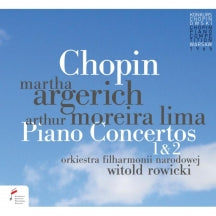 MARTHA ARGERICH & ARTHUR MOREIRA LIMA - CHOPIN: PIANO CONCERTOS 1 & 2 [CD]