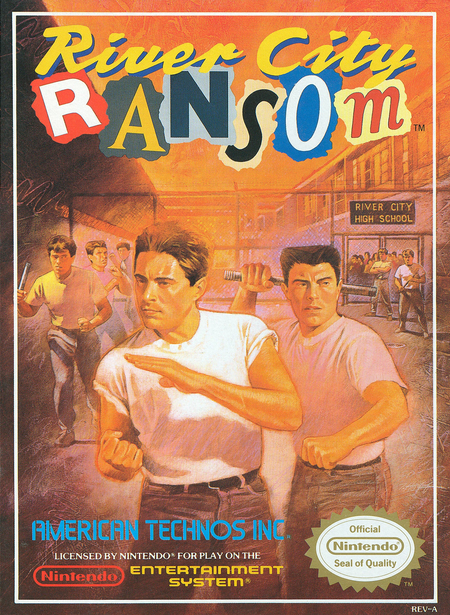RIVER CITY RANSOM  - NES (W/BOX)