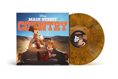 VARIOUS ARTISTS - MAIN STREET COUNTRY (SMOKEY AMBER VINYL)