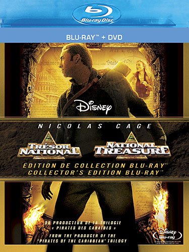 TRéSOR NATIONAL / NATIONAL TREASURE (BILINGUAL) [BLU-RAY + DVD]