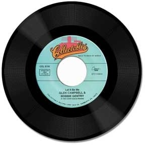 GLEN CAMPBELL & JODY MILLER - LET IT BE ME B/W QUEEN OF THE HOUSE [7 INCH]