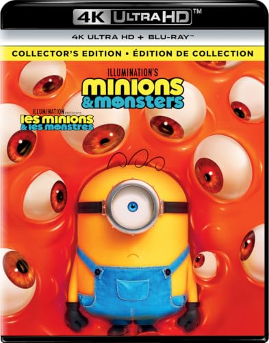 MINIONS & MONSTERS - BLU-4K-INC BLU