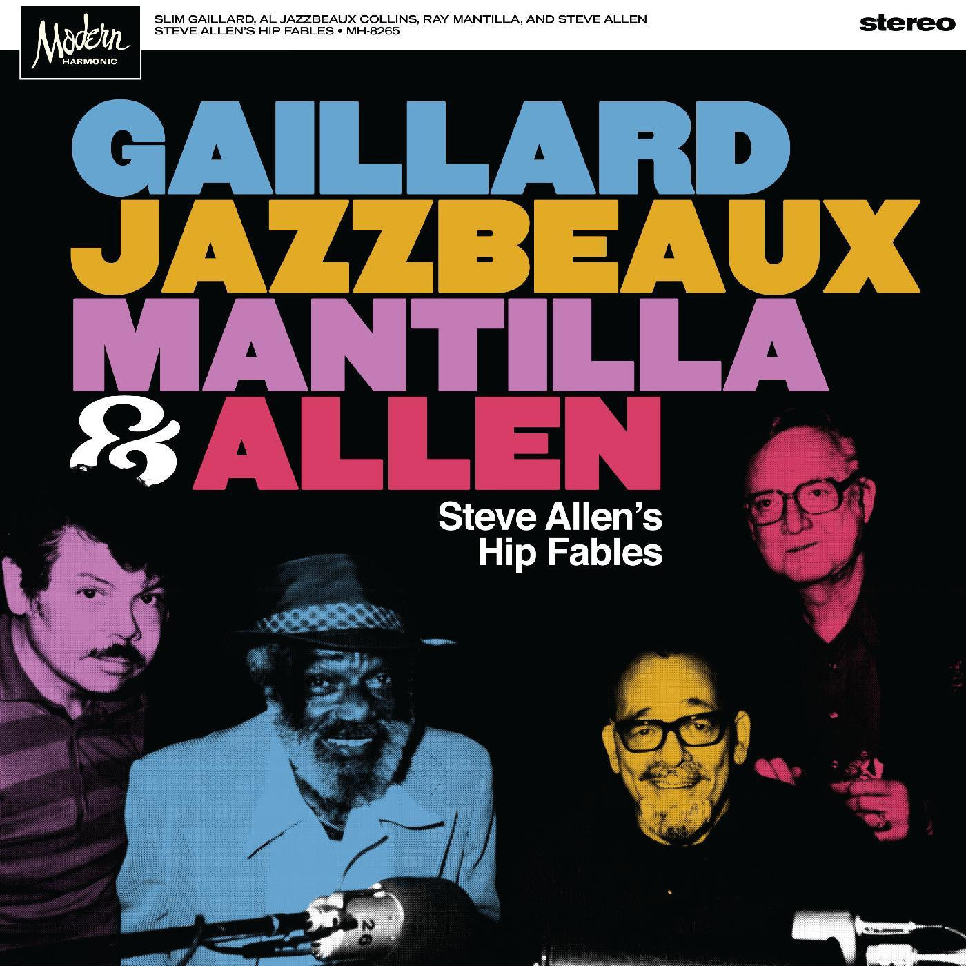 GAILLARD, JAZZBEAUX, MANTILLA & ALLEN - STEVE ALLEN'S HIP FABLES (VIOLET VINYL)