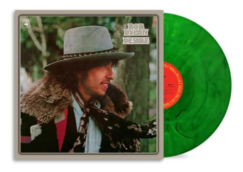 BOB DYLAN - DESIRE (CYPRESS GREEN MARBLED VINYL)