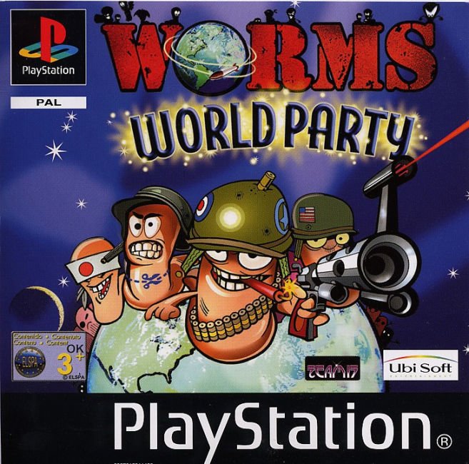 WORMS: WORLD PARTY  - PS1