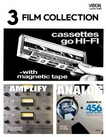 3 FILM COLLECTION (CASSETTES GO HI-FI, AMPLIFY, ANALOG) [DVD]