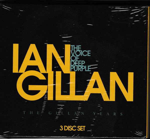 GILLAN, IAN  - VOICE OF DEEP PURPLE: GILLAN YEARS (3CDS