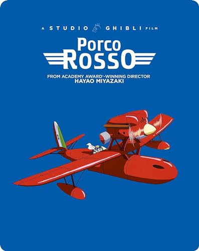 PORCO ROSSO - LIMITED EDITION STEELBOOK BLU-RAY + DVD (BILINGUAL)