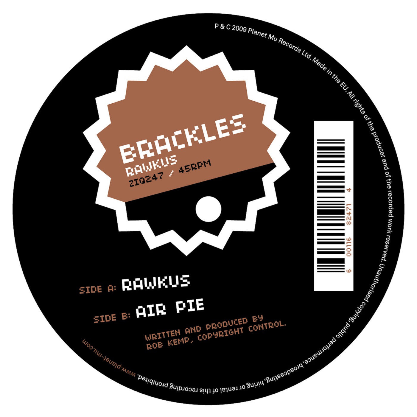 BRACKLES - RAWKUS - 12"