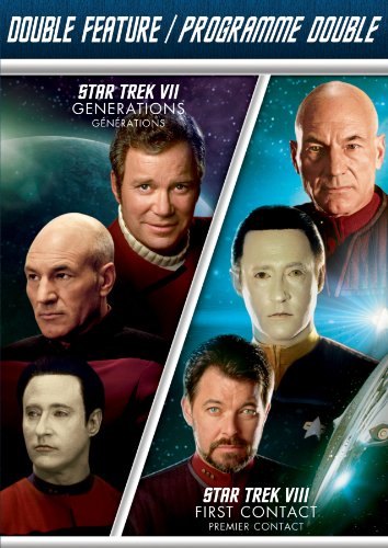 STAR TREK: GENERATIONS & FIRST CONTACT - DVD-DOUBLE FEATURE