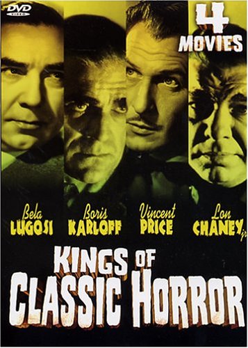 KINGS OF CLASSIC HORROR  - DVD-4 MOVIE SET