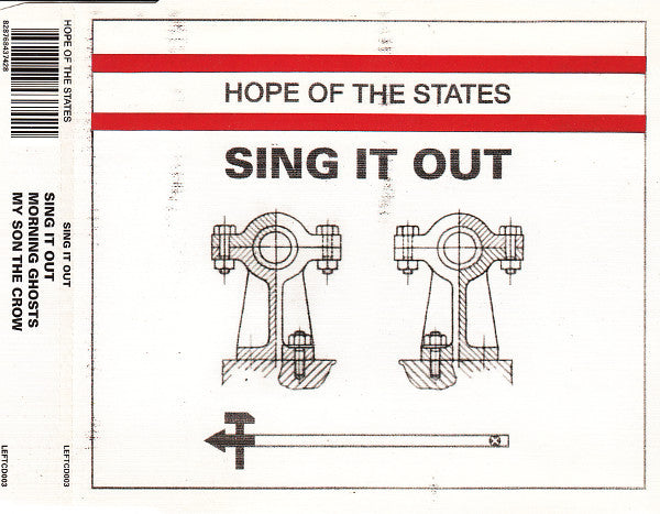 HOPE OF THE STATES  - SING IT OUT (CDS0