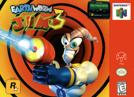 EARTHWORM JIM 3D  - N64