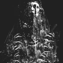NO/M├íS - NO PEACE (BLOOD SOAKED TRANSPARENT ORANGE & BLACK MARBLED VINYL) [LP]