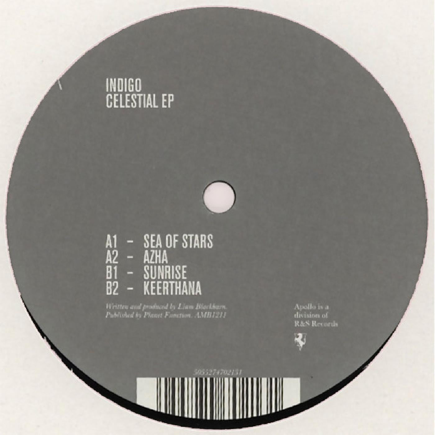 INDIGO - CELESTIAL EP 12"