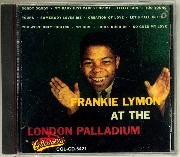 LYMON, FRANKIE  - AT THE LONDON PALLADIUM