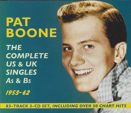 BOONE, PAT  - COMPLETE US & UK SINGLES A'S & B'S (3CDS