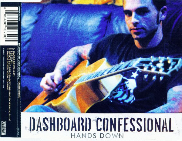 DASHBOARD CONFESSIONAL  - HANDS DOWN (CDS)