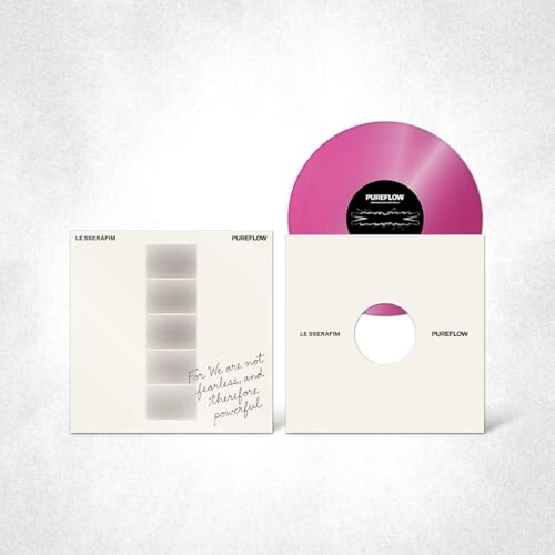 LE SSERAFIM - 2ND STUDIO ALBUM 'PUREFLOW' PT.1 VINYL [HOT PINK GLITTER VER.]