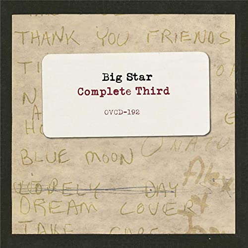 BIG STAR - COMPLETE THIRD (CD)