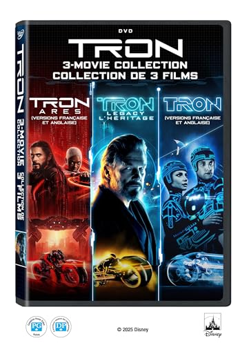 TRON - DVD-3 MOVIE COLLECCTION