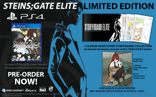 STEINS;GATE ELITE (LIMITED EDITION)  - PS4
