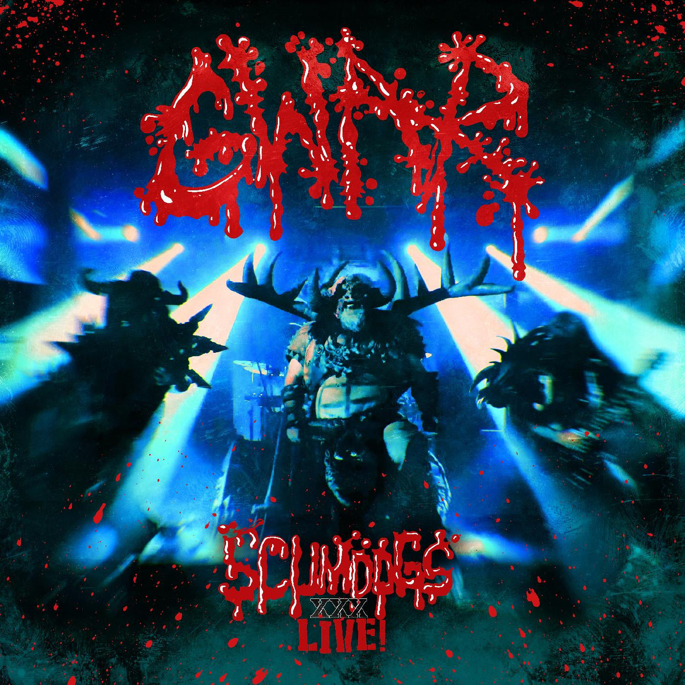 GWAR  - SCUMDOGS XXX LIVE (CD/DVD)