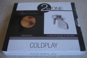 COLDPLAY  - PARACHUTES/A RUSH OF BLOOD...