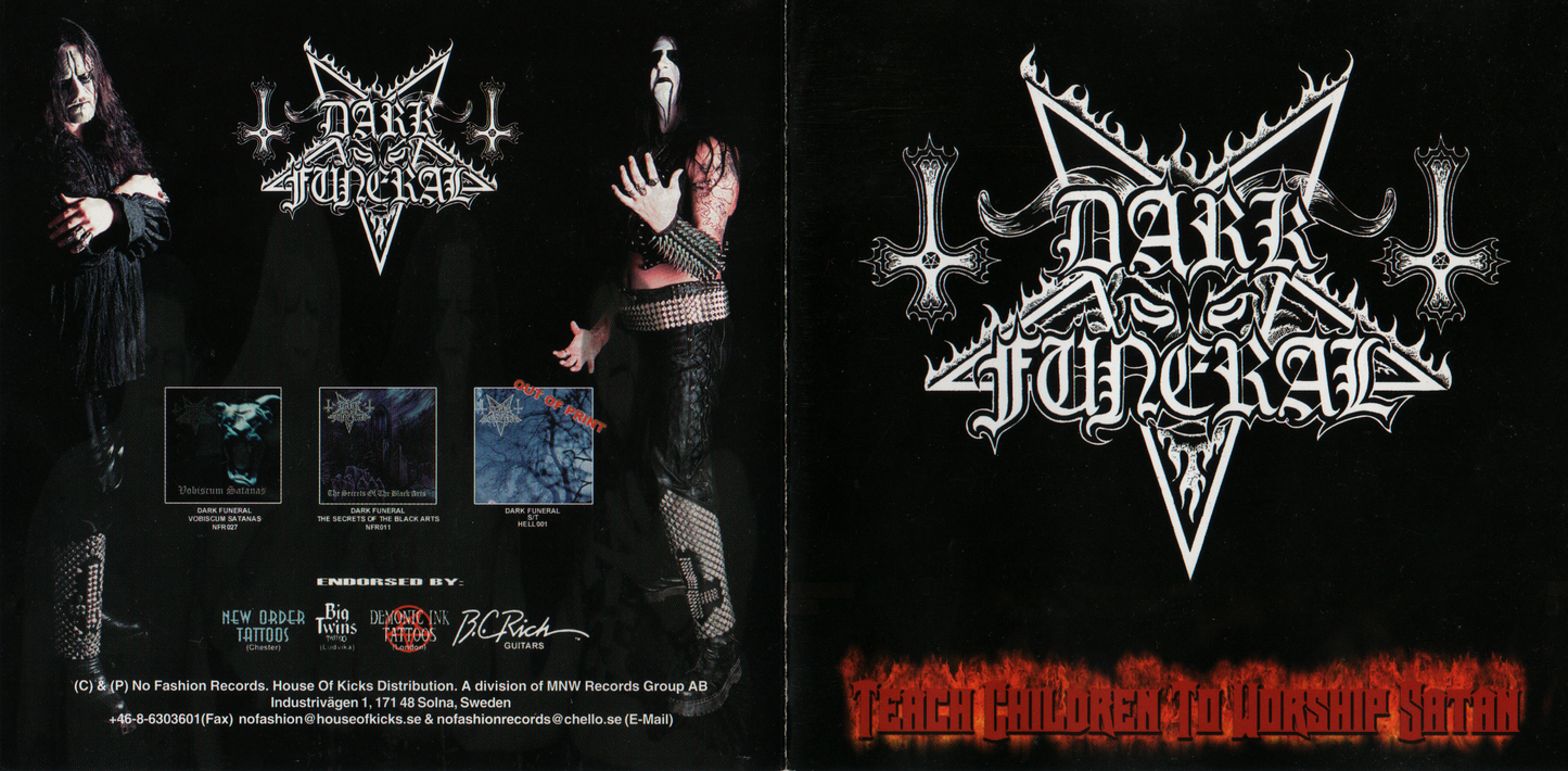DARK FUNERAL  - TEACH CHILDREN TO WORSHIP