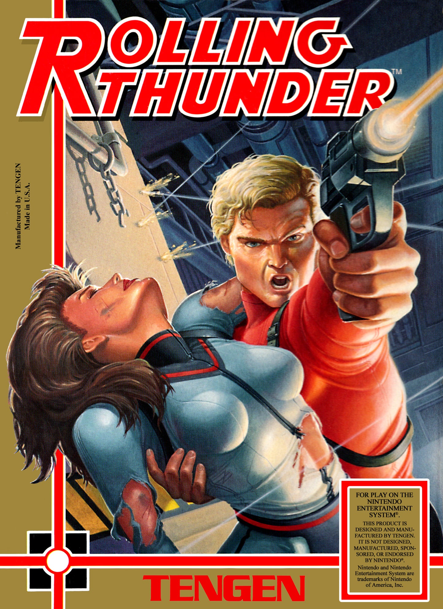 ROLLING THUNDER  - NES