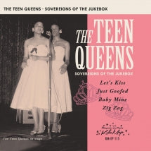 THE TEEN QUEENS - SOUVERIGNS OF THE JUKEBOX 4 TRACKS EP [7 INCH]