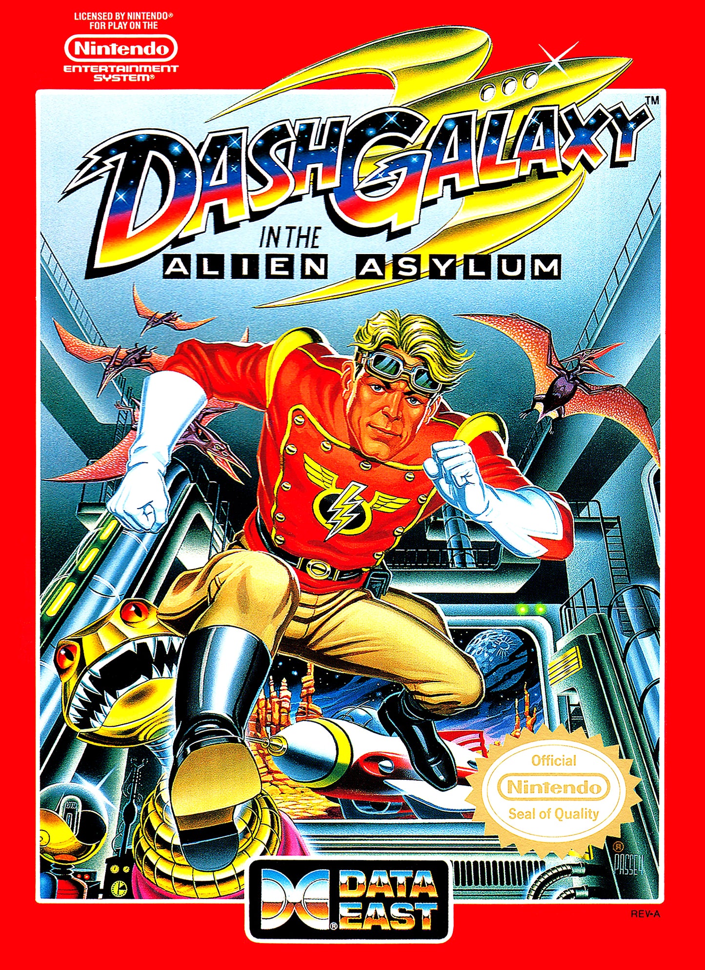 DASH GALAXY IN THE ALIEN ASYLUM  - NES